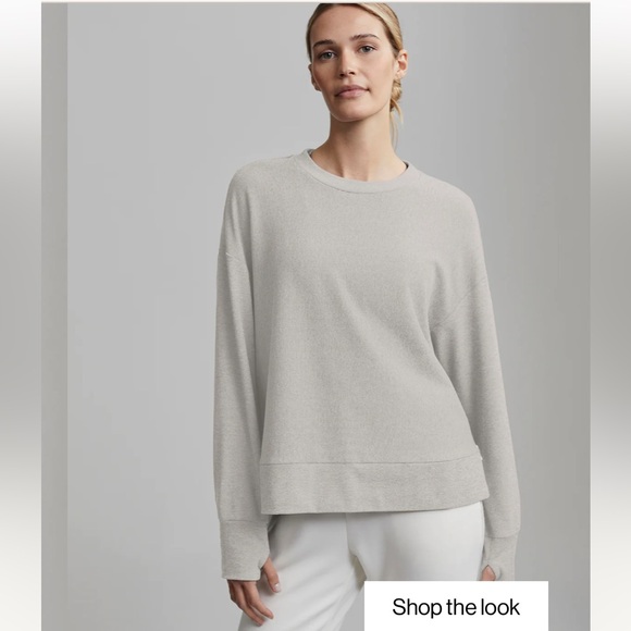 Varley Horton Side Zip Crewneck - Picture 2 of 9